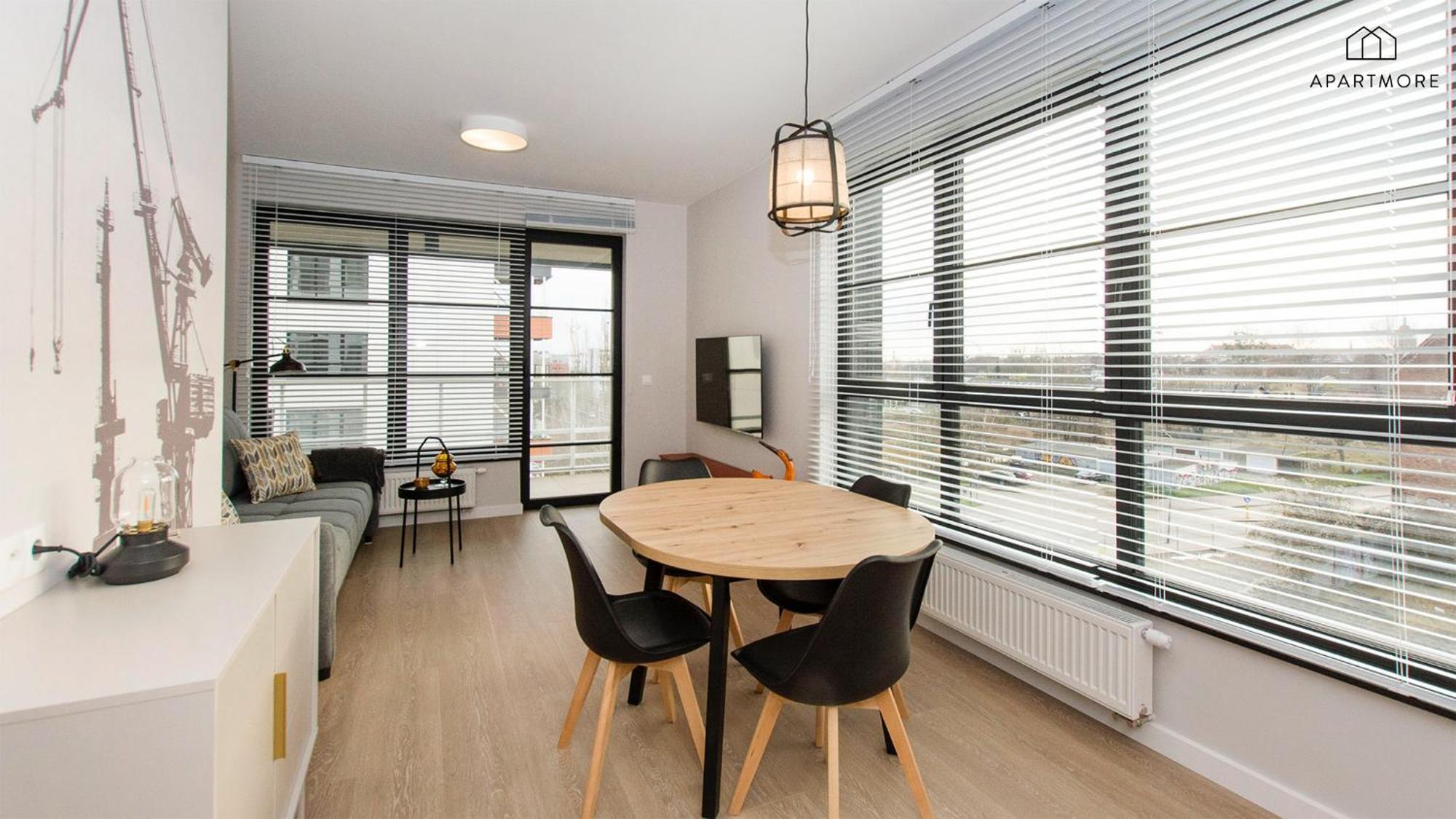 City Center - Walowa I Popieluszki By Apartmore Gdansk Exterior photo